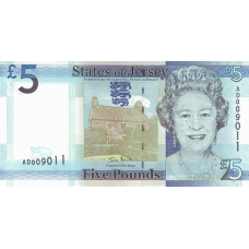 (294) Jersey P33 - 5 Pounds (2010)